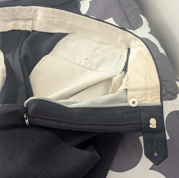 Ralph Lauren Chaps Macy's 2 Piece Wool Blue Suit - Picture 15 of 16